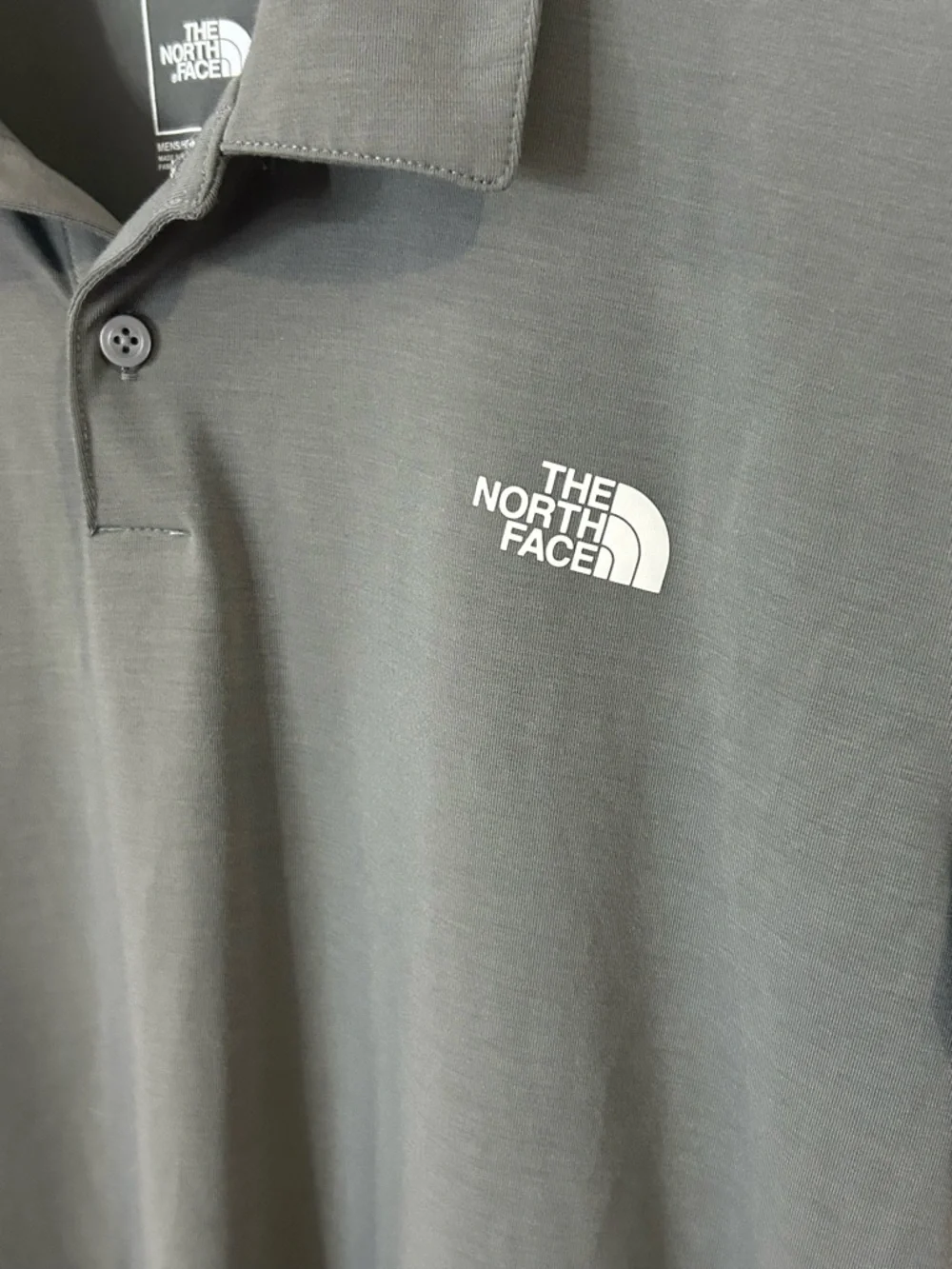 The North Face Men’s Adventure Polo Shirt Mens Small Smoked Pearl Gray
